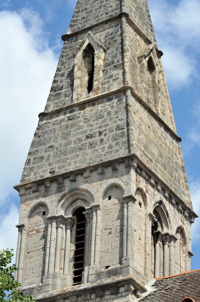 Beaune - Eglise Saint-Nicolas (fin XIIe-XVe siècle) - Clocher (XIIIe siècle)