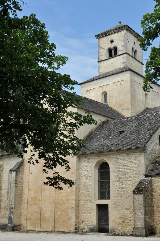 Châtillon-sur-Seine - Eglise Saint-Vorles - Transept sud et clocher (XIe et XIIe siècle)