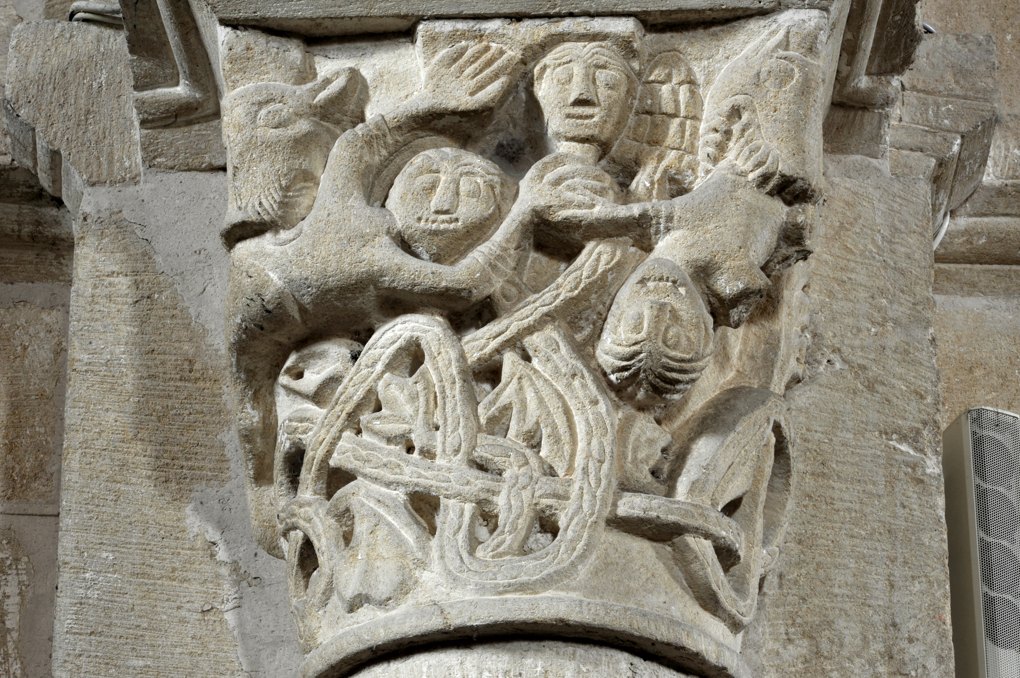 Sémelay - Eglise Saint-Pierre (XIIe siècle) - Chapiteau
