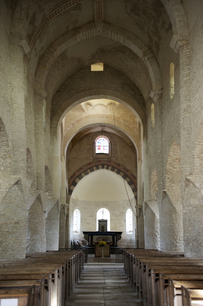 Chapaize - Ancienne église priorale Saint-Martin (XIe-XIIe siècle)
