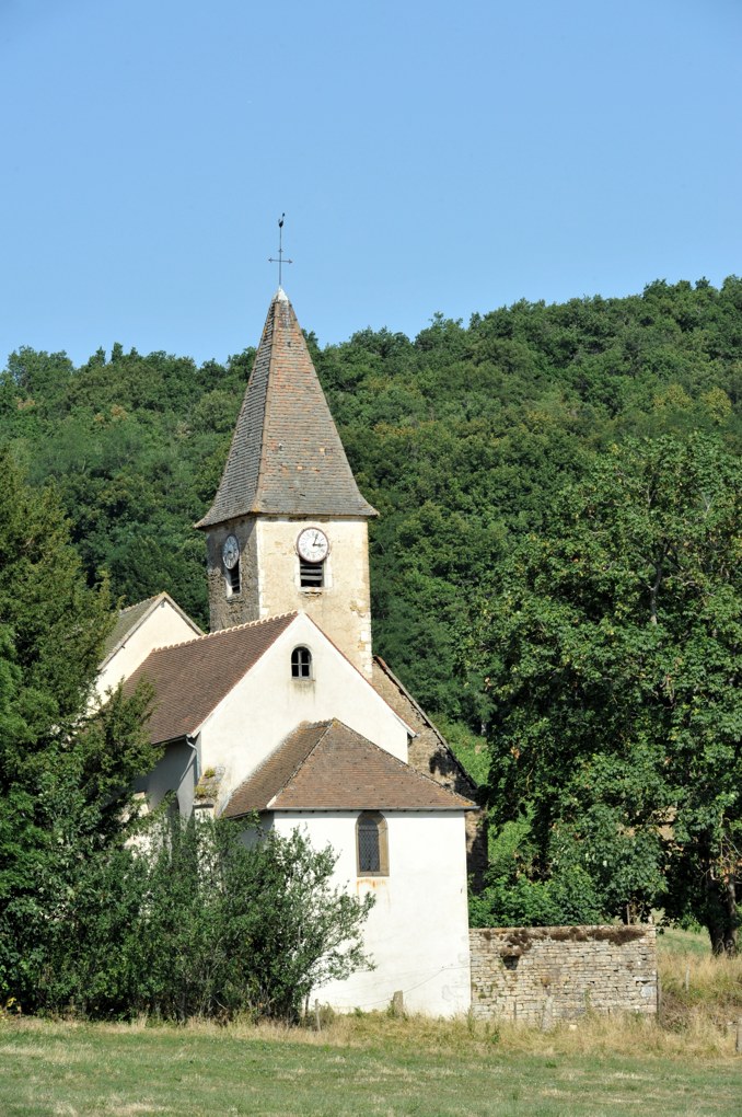 Chenôves - Eglise saint-Blaise (plusieurs époques) : maçonneries du XIe siècle