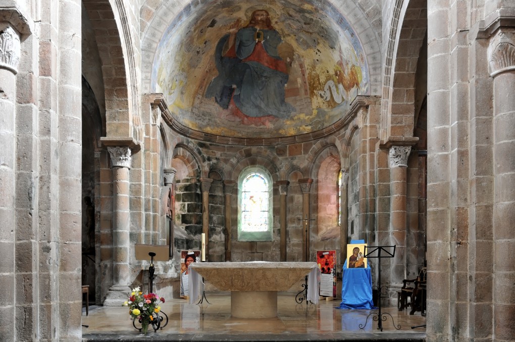 Issy-l'Evêque - Eglise Saint-Jacques le Majeur (XIIe siècle)