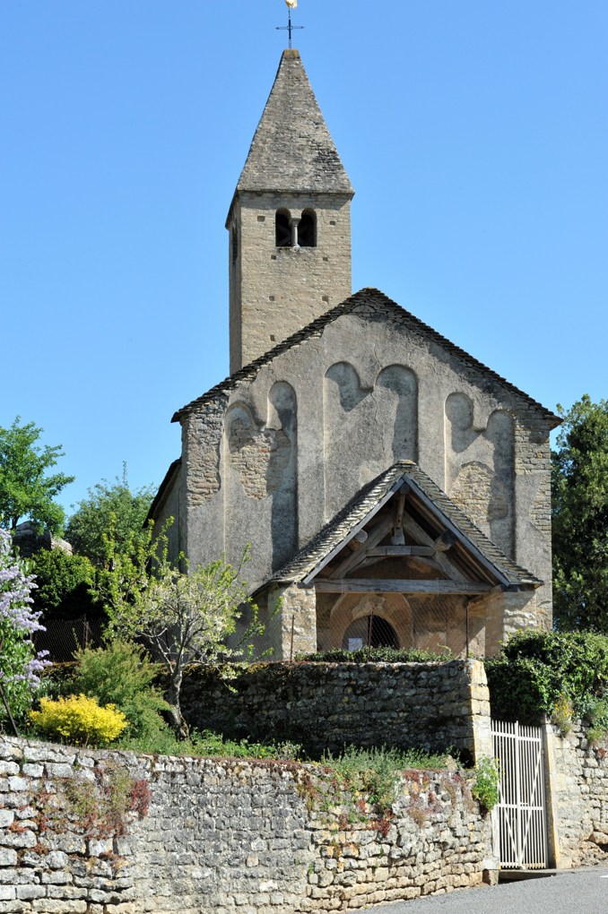 Vaux-en-Pré - Eglise Saint-Roch (XIe-XIIe siècle)