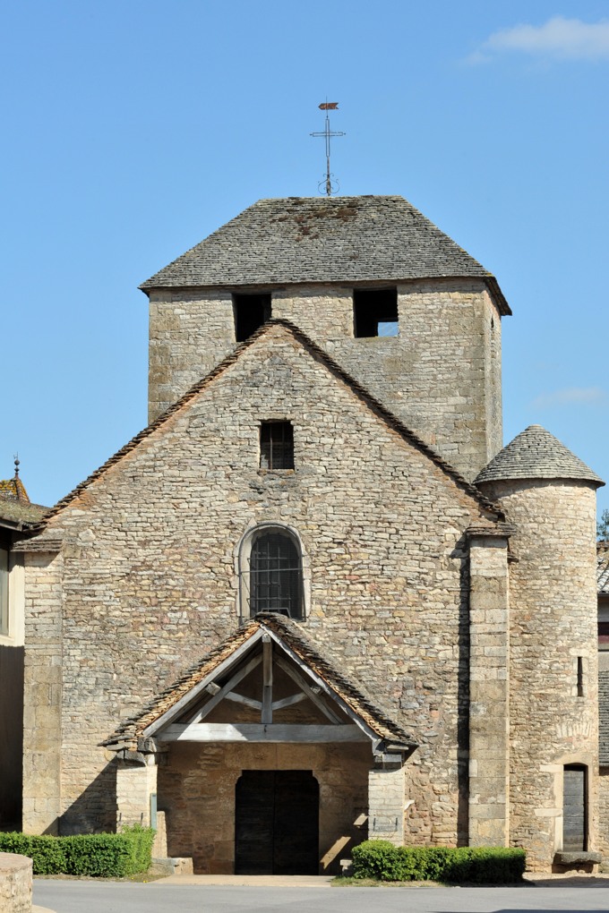 Bissy-la-Mâconnaise - Eglise Saint-Cyr-et-Sainte-Julitte (XIIe siècle)