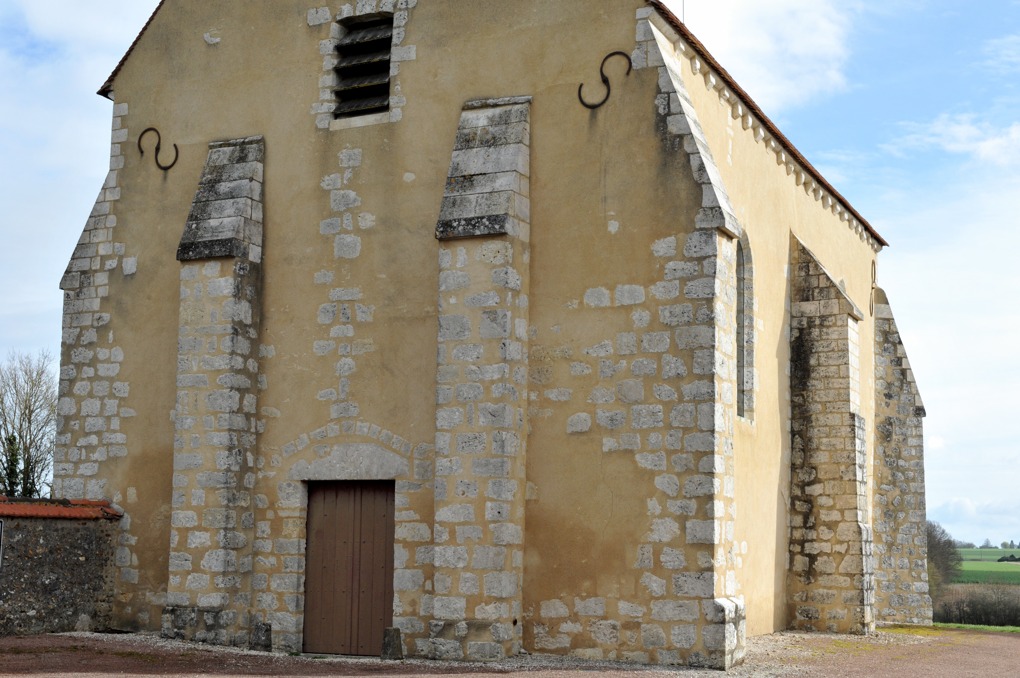 Chambeugle - Chapelle templière Saint-Aubin (XIIe siècle)