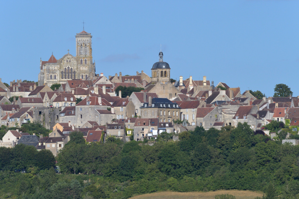 Vézelay - Vue depuis le hameau de la Goulotte