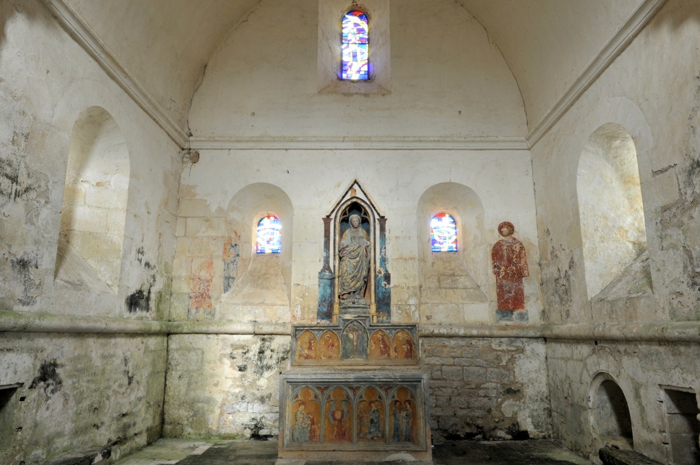 Mailly-le-Château - Chapelle Saint-Siméon (2e moitié du XIIe siècle)