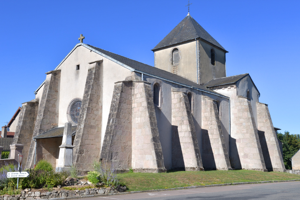 Laizy - Eglise Saint-Julien (XIIe s.)