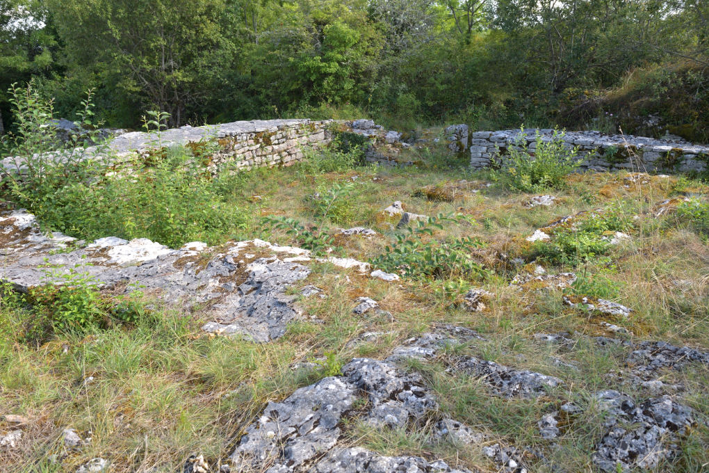 Saint-Romain - Ruines du vieux château (XIe-XIIIe s.)