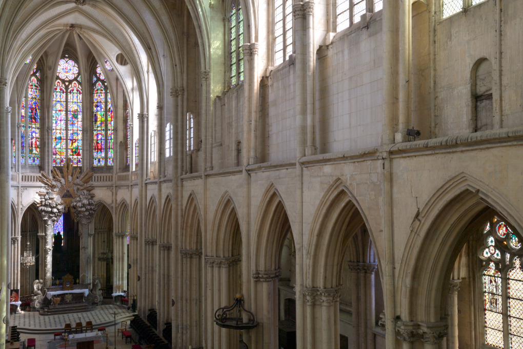 Villeneuve-sur-Yonne - Collégiale Notre-Dame de l'Assomption (XIIe-XVIe s.)