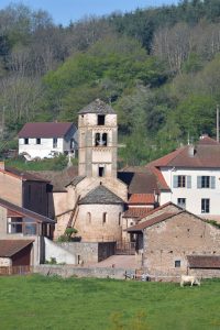 Bergesserin - Eglise Saint-Loup (chevet du XIIe s.)